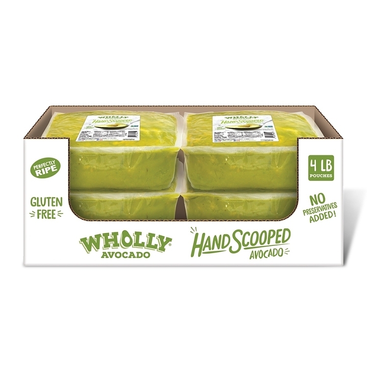 WHOLLY AVOCADO CHUNKY AVOCADO HAND SCOOPED