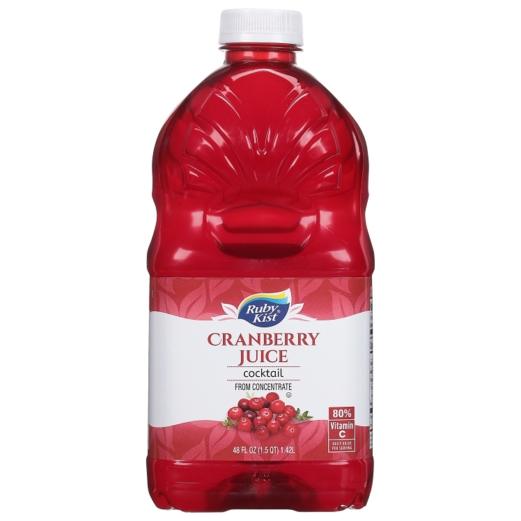 RUBY KIST CRANBERRY JUICE COCKTAIL 48 OZ