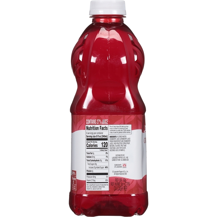 RUBY KIST CRANBERRY JUICE COCKTAIL 48 OZ