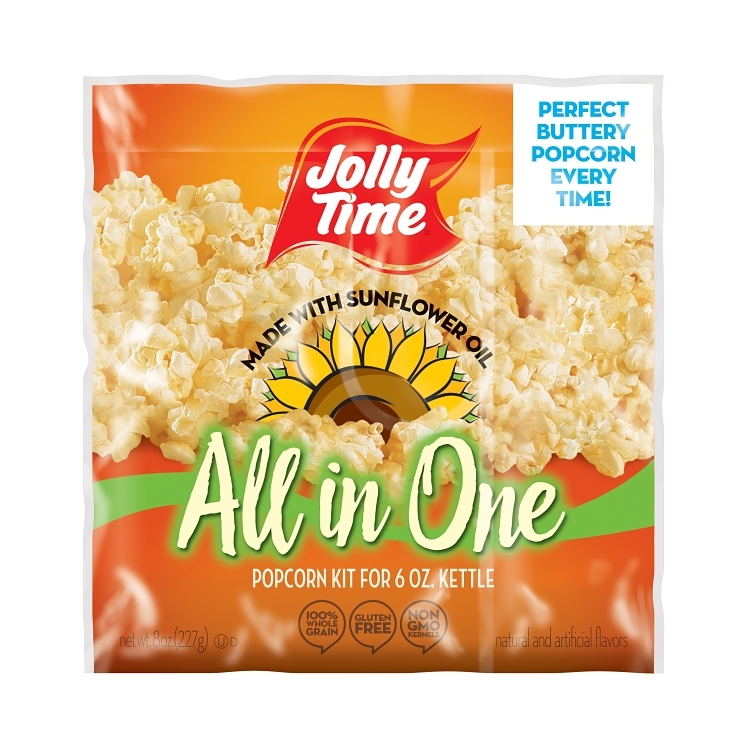 JOLLYTIME AIO SUNFLOWER POPCORN KITS