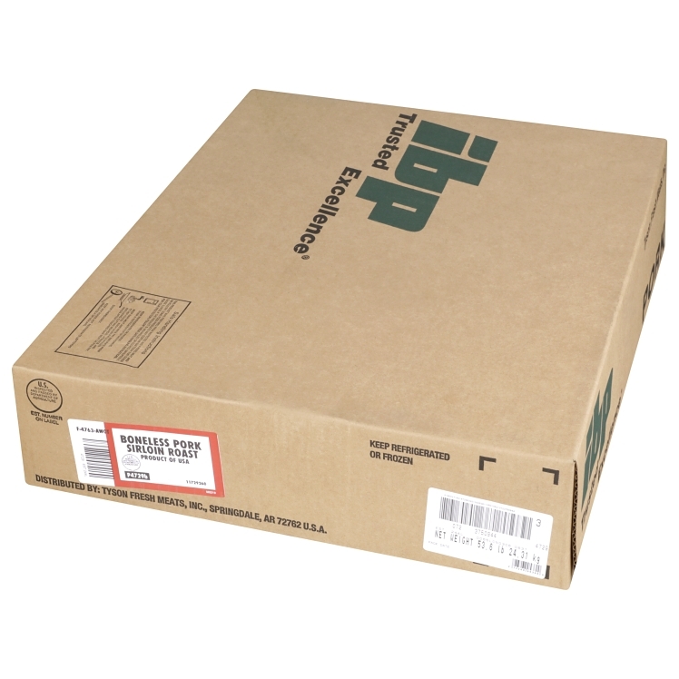 IBP PORK SIRLOIN ROAST BONELESS RAW