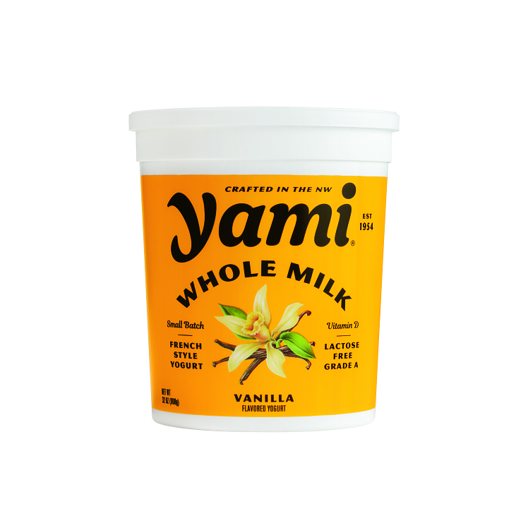 YAMI WHOLE MILK VANILLA YOGURT