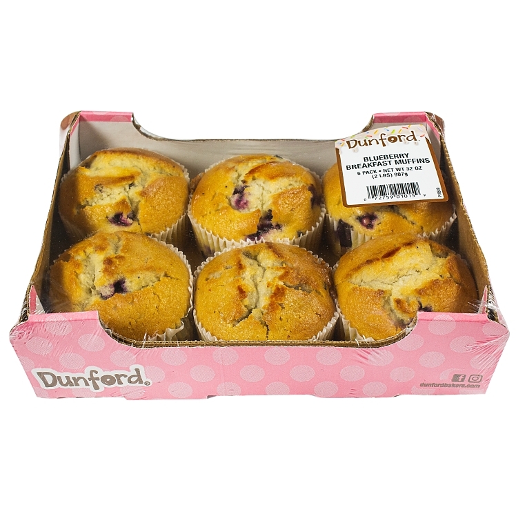 DUNFORD BLUEBERRY MUFFIN 5.33 OZ FROZEN
