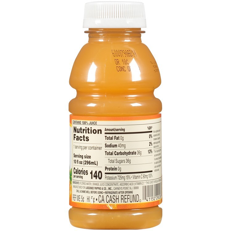 RUBY KIST ORANGE JUICE BOTTLE