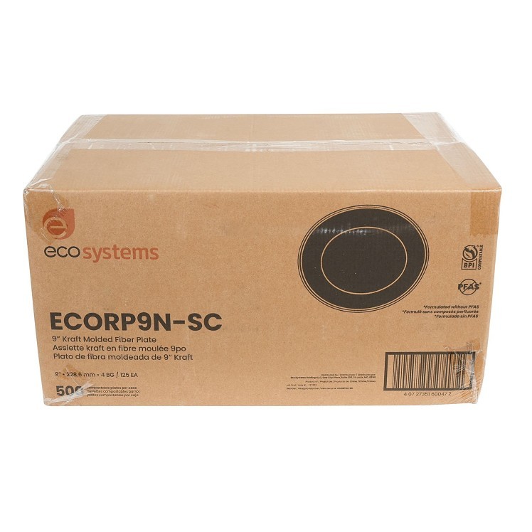 ECOSYSTEMS 9 KRAFT MOLDED FIBER PLATE