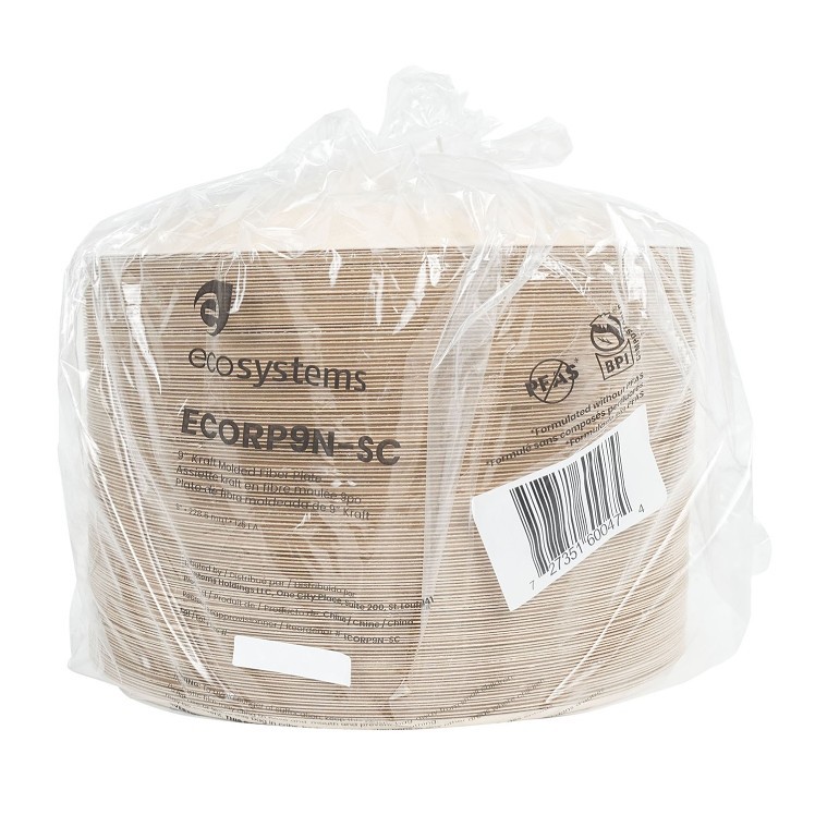 ECOSYSTEMS 9 KRAFT MOLDED FIBER PLATE