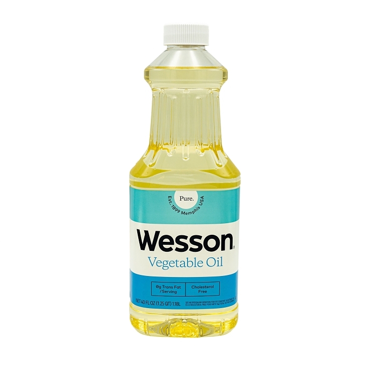 WESSON SOYBEAN LIQUID CLEAR PLASTIC BOTTLE SHELF STABLE