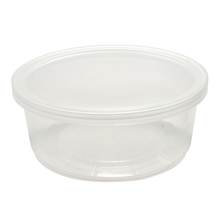 ECO SYSTEMS 8OZ POLYPROPYLENE ROUND DELI CONTAINER