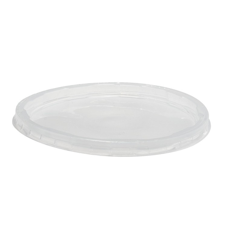 ECO SYSTEMS 8-32OZ POLYPROPYLENE ROUND DELI CONTAINER LID