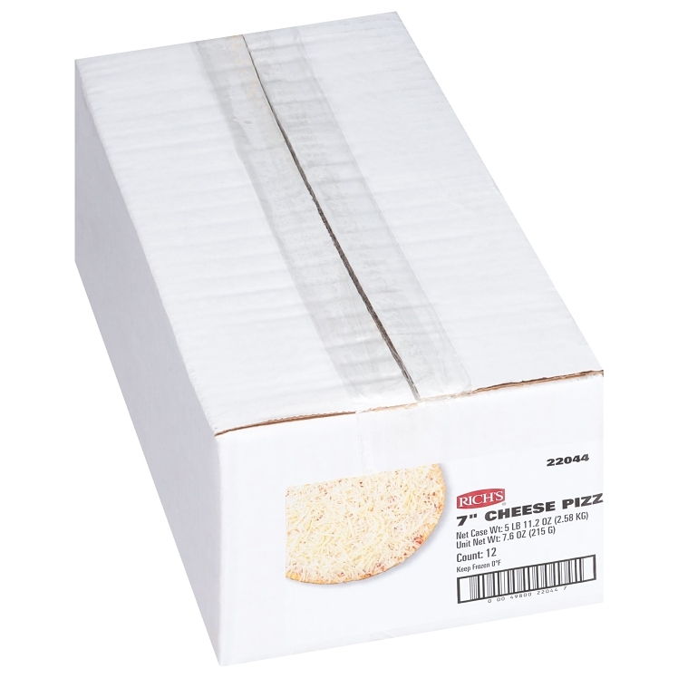 RICH'S CHEESE PIZZA 7 INCH PAR-BAKED FROZEN