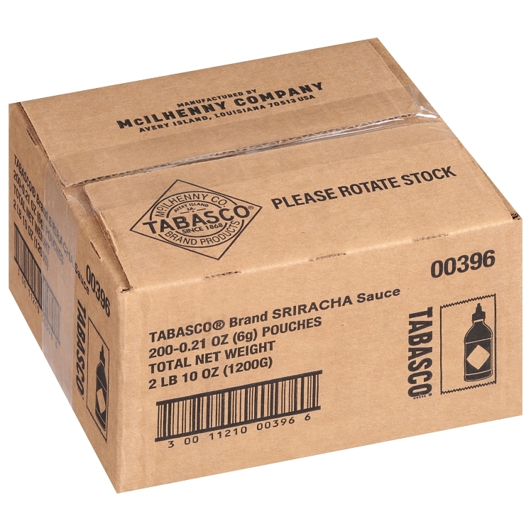 TABASCO SINGLE SERVING PACKETS SRIRACHA