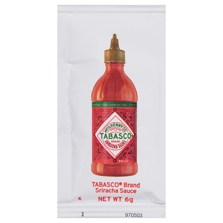 TABASCO SINGLE SERVING PACKETS SRIRACHA