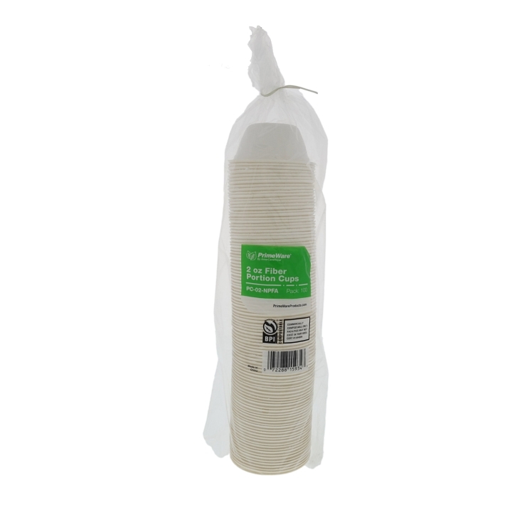 PRIMEWARE 2OZ MOLDED FIBER PORTION CUP