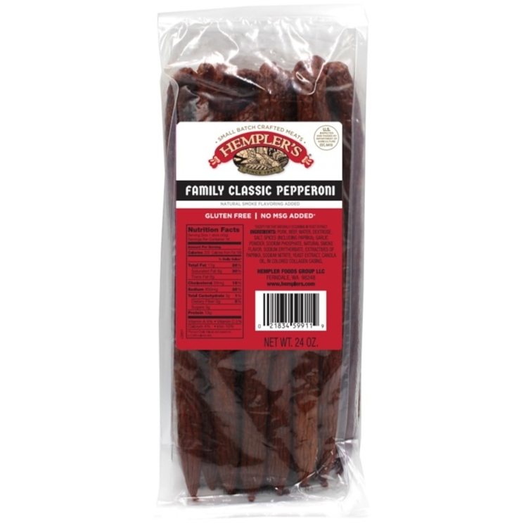 HEMPLER'S CLASSIC PEPPERONI STICKS