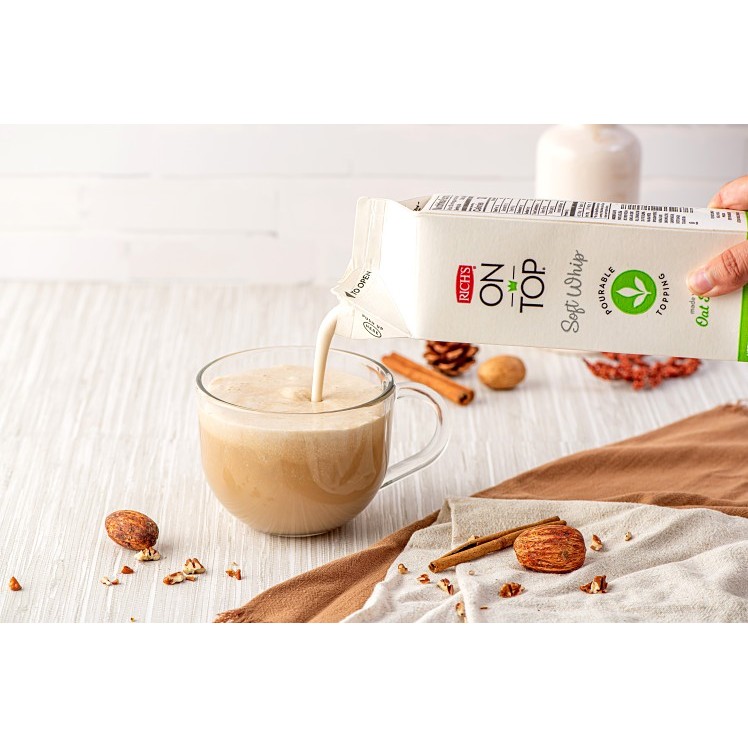 RICH'S ON TOP WHIPPED OAT MILK NON DAIRY FROZEN