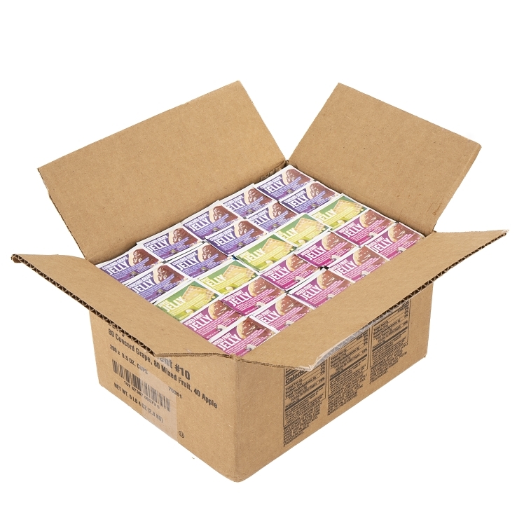 MONARCH JELLY, ASSORTED #10 SS CUP SHELF STABLE
