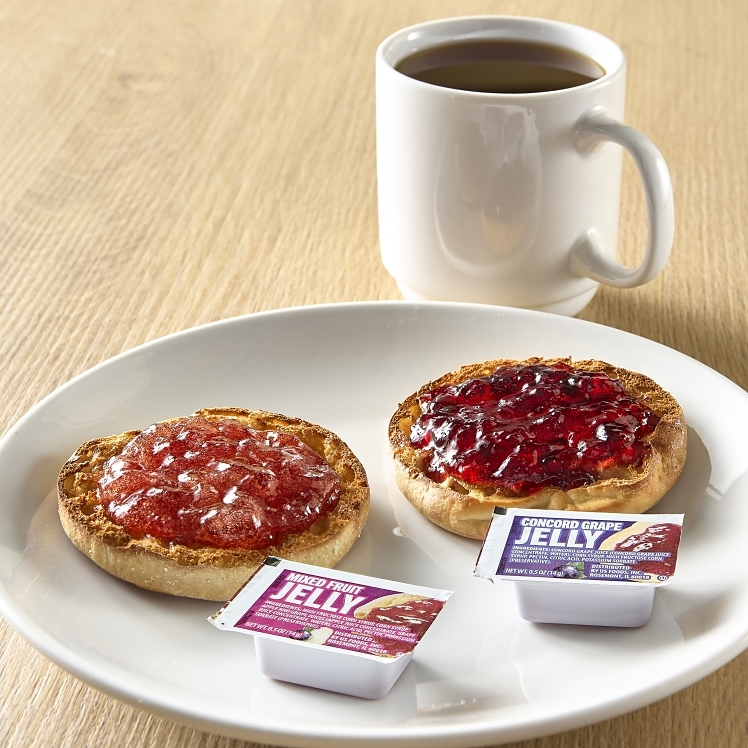 MONARCH JELLY, ASSORTED #3 SS CUP SHELF STABLE