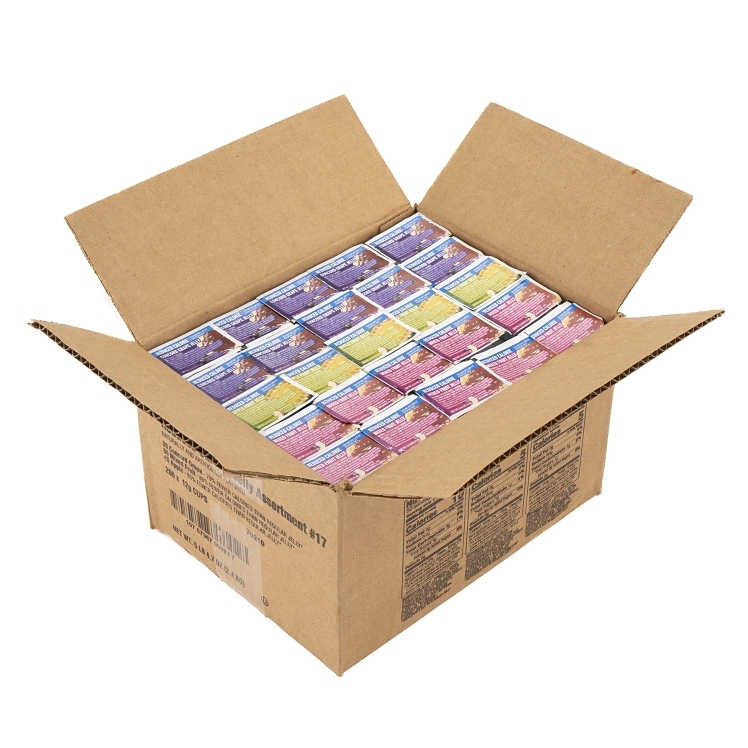 MONARCH JELLY, ASSORTED #17 LOW CALORIE SS CUP SHELF STABLE