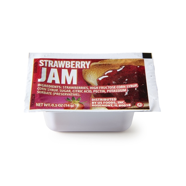 MONARCH JAM, STRAWBERRY SS CUP SHELF STABLE