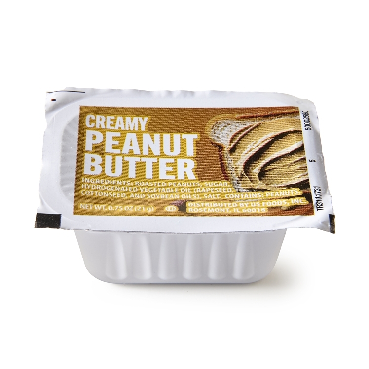 MONARCH PEANUT BUTTER, SS PLASTIC CUP SHELF STABLE