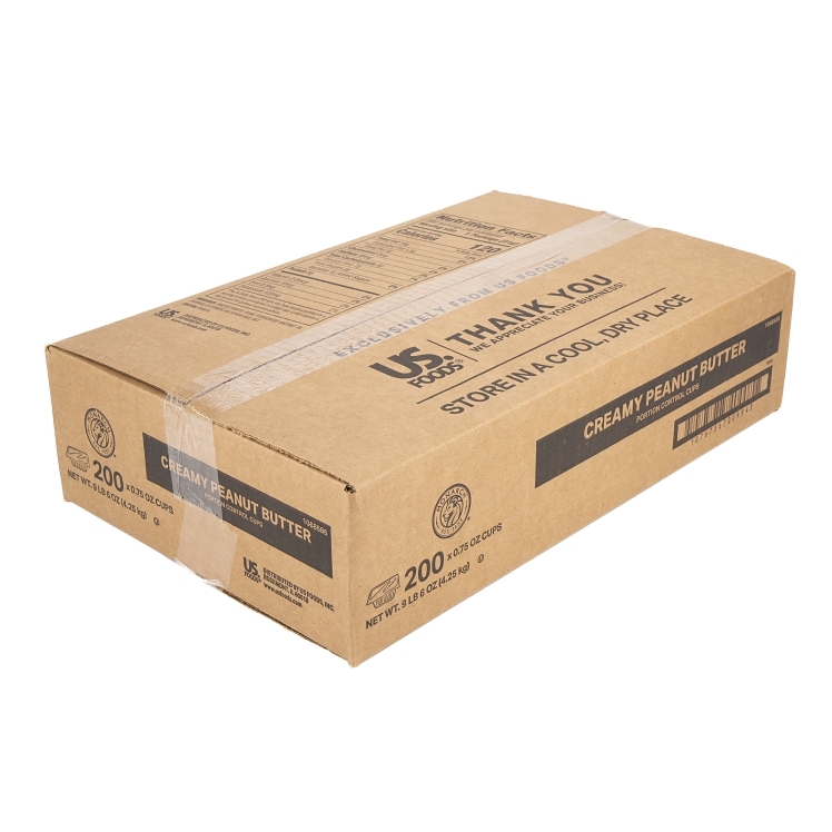 MONARCH PEANUT BUTTER, SS PLASTIC CUP SHELF STABLE