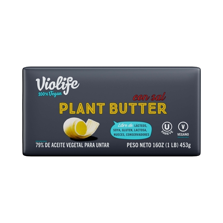 VIOLIFE DAIRY FREE PLANT BUTTER SALTED