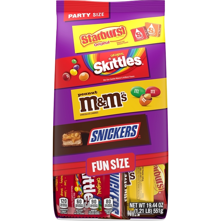 MARS ASSORTED FUN SIZED CANDIES