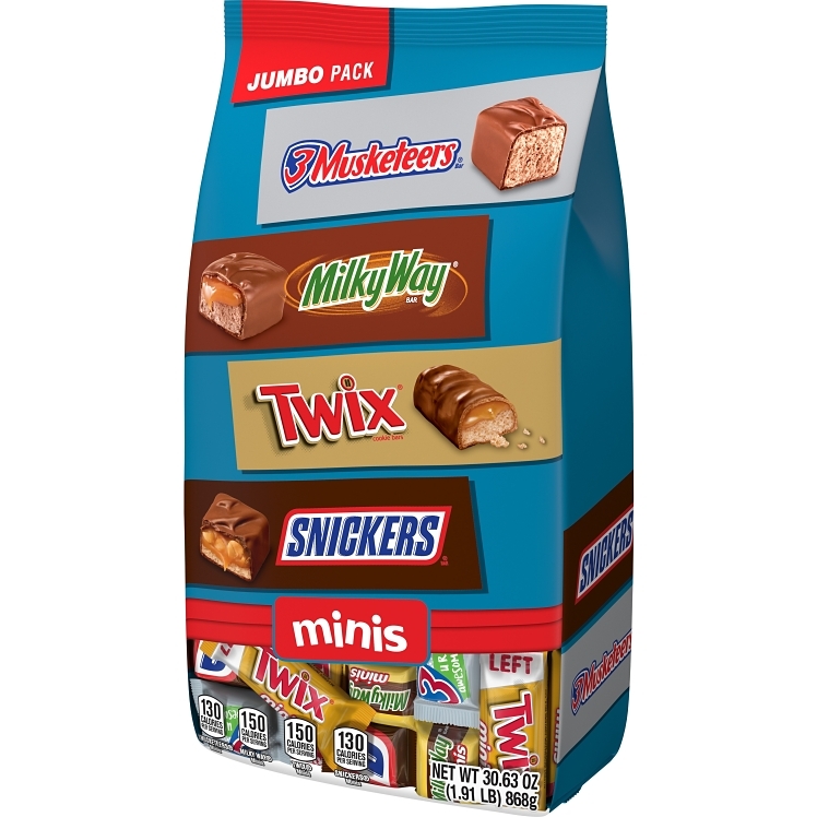 MARS ASSORTED FUN SIZED CHOCOLATE MINIS