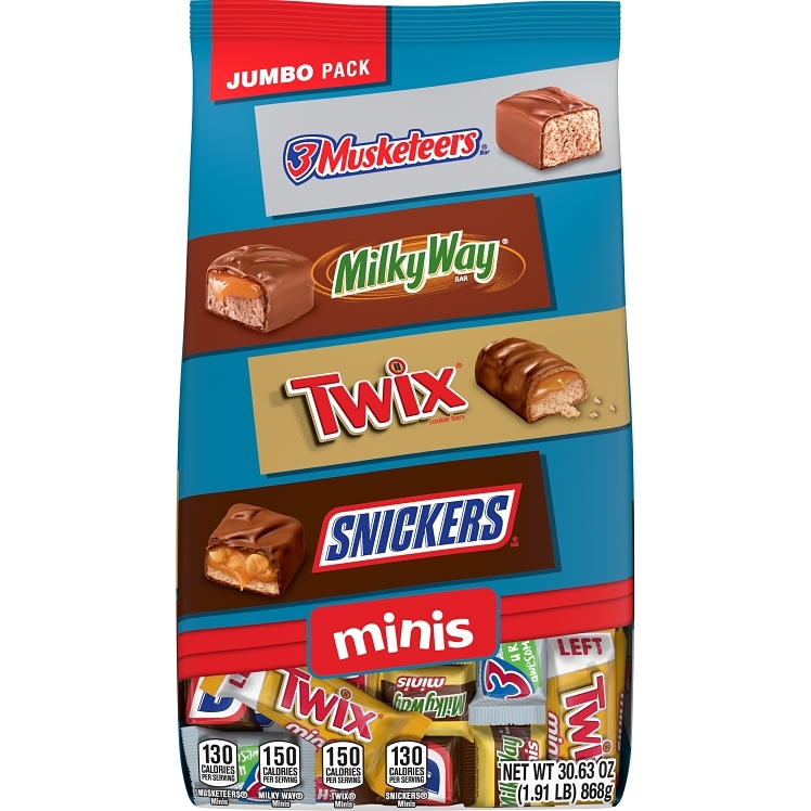 MARS ASSORTED FUN SIZED CHOCOLATE MINIS