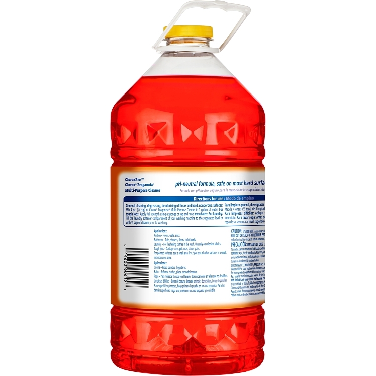 CLOROX FRAGANZIA MULTI PURPOSE CLEANER CITRUS SCENT