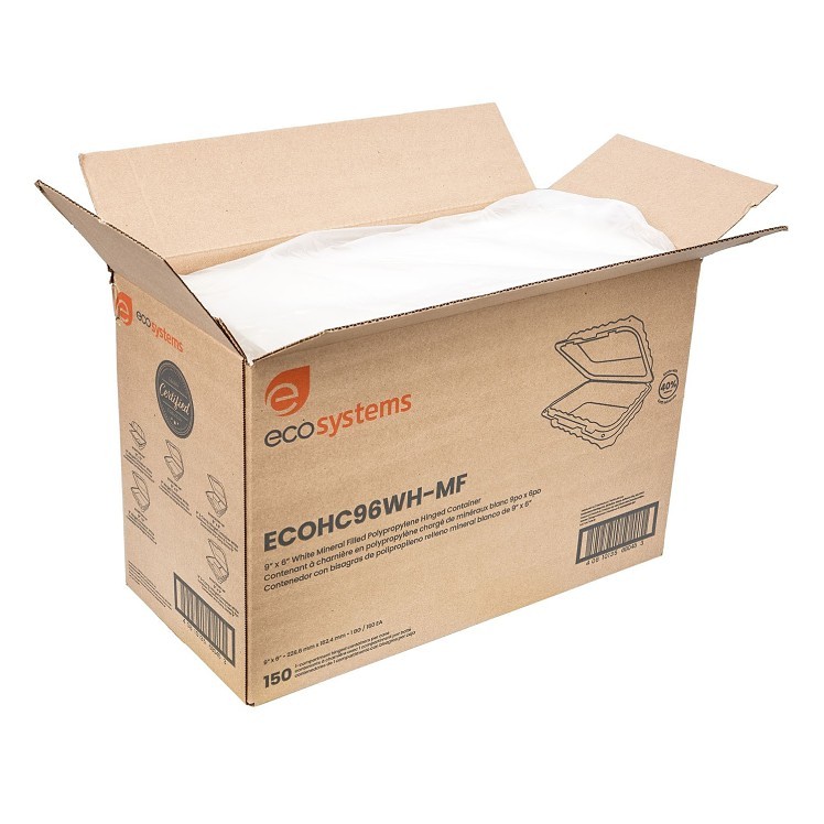 ECOSYSTEMS 9x6 MFPP HINGED CONTAINER