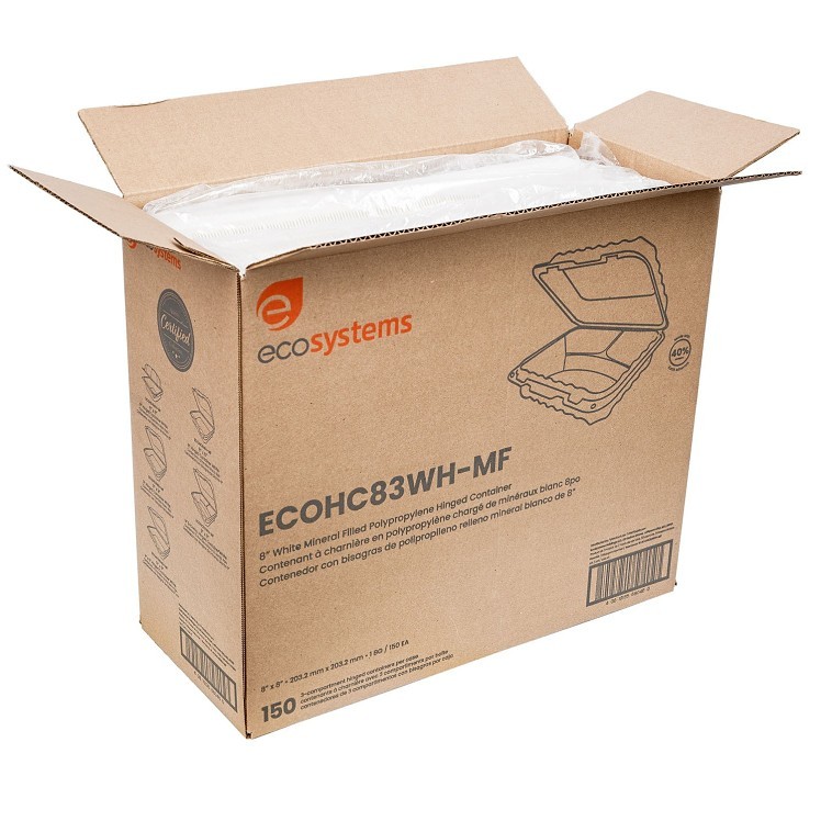 ECOSYSTEMS 8x8 3 CPMT MFPP HINGED CONTAINER