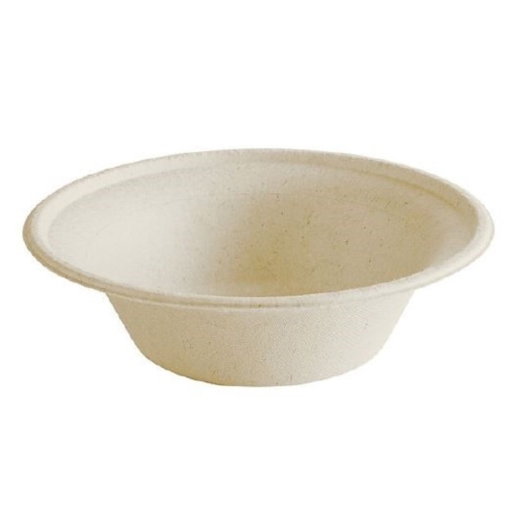 ECOSYSTEMS 12OZ KRAFT MOLDED FIBER BOWL