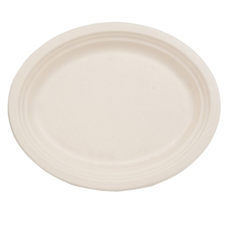 ECOSYSTEMS 10x12.5 KRAFT MOLDED FIBER PLATTER