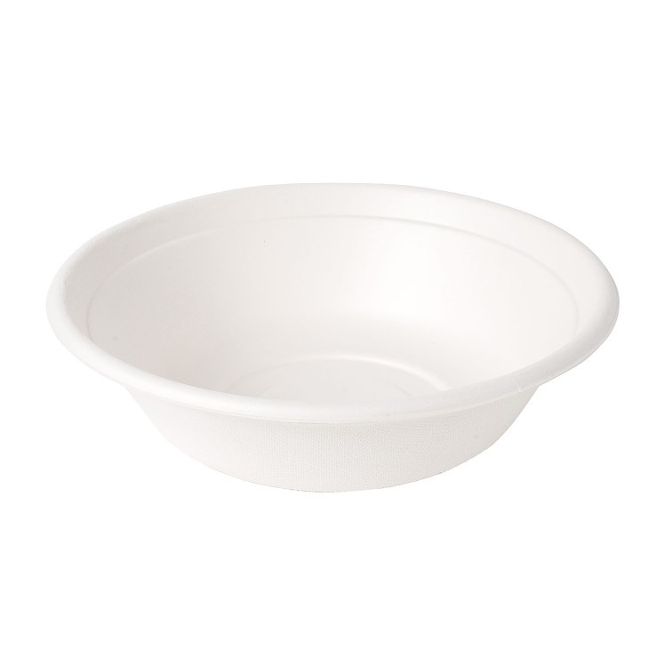 ECOSYSTEMS 32OZ WHITE MOLDED FIBER BOWL