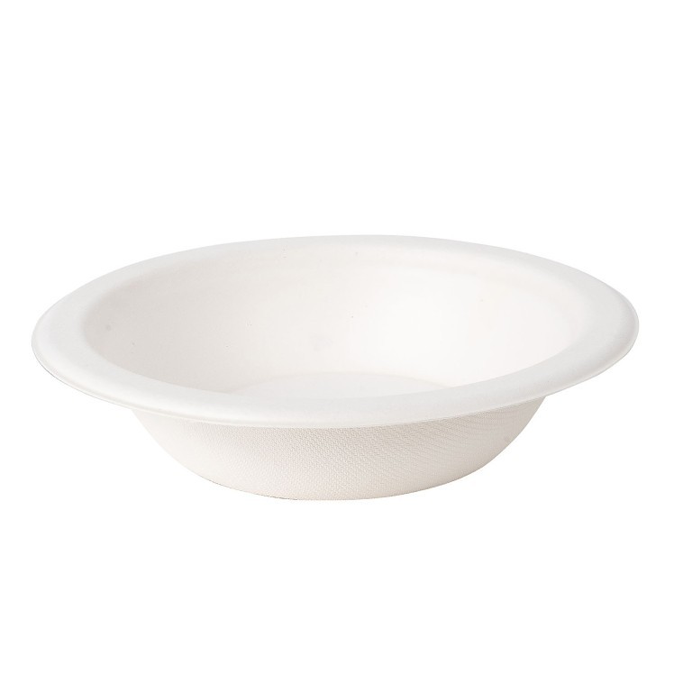ECOSYSTEMS 16OZ WHITE MOLDED FIBER BOWL