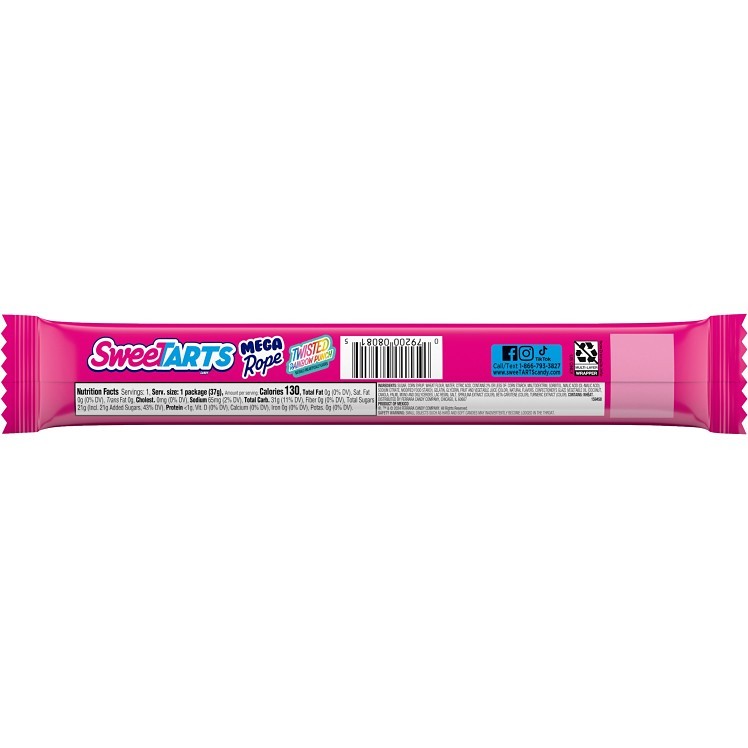 SWEETARTS MEGA FILLED ROPE 12/24/1.32oz DRC