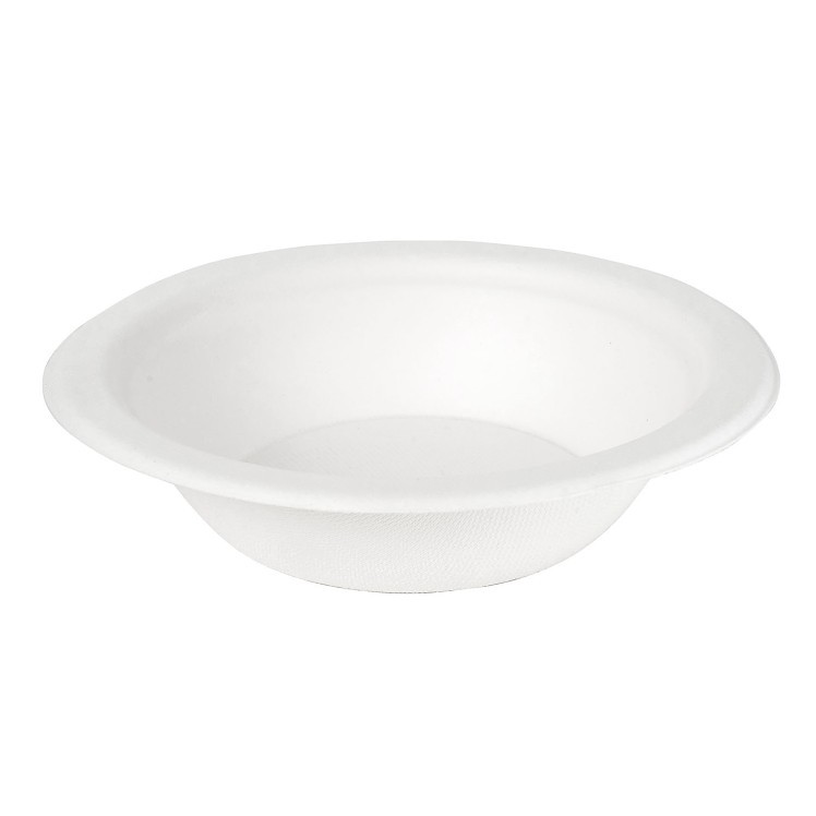 ECOSYSTEMS 12OZ WHITE MOLDED FIBER BOWL