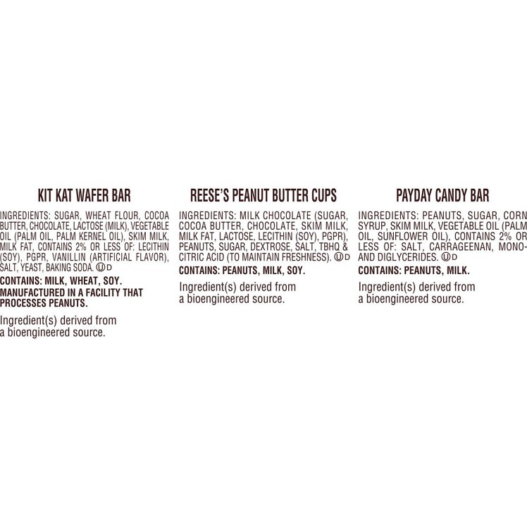 King Size Variety Pack (4 Paypday, 4 Reese's PB Cup, 4 Kit K