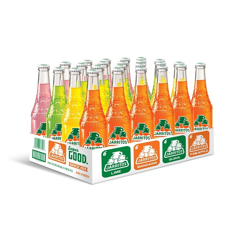 JARRITOS DRINK SODA ASSORTED GLASS BOTTLE SHELF STABLE