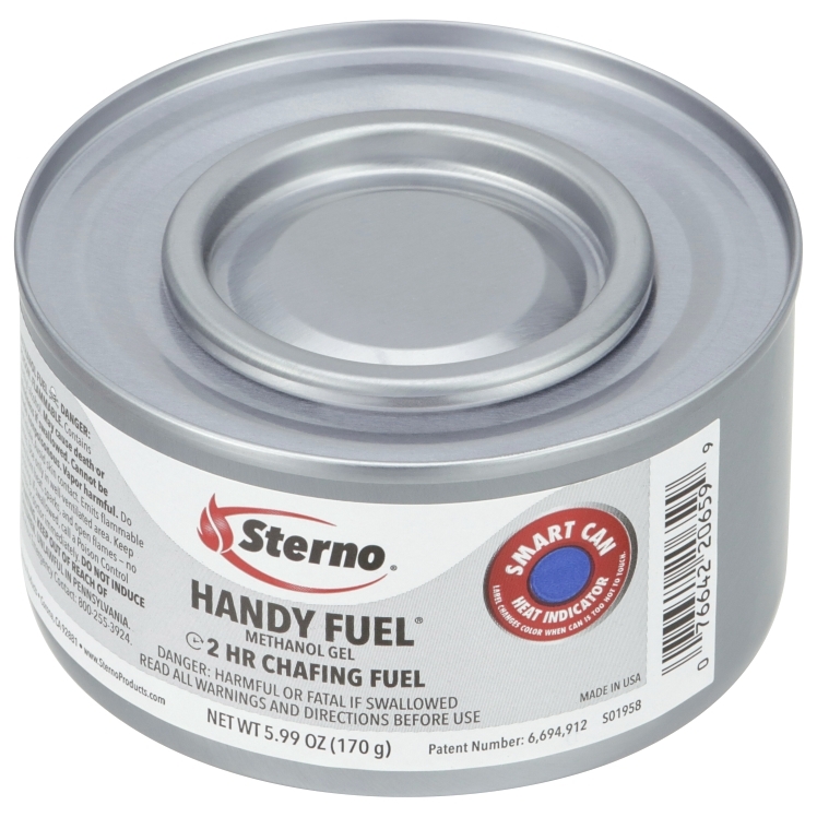 STERNO HANDY FUEL 2 HR METHANOL GEL 12 PK