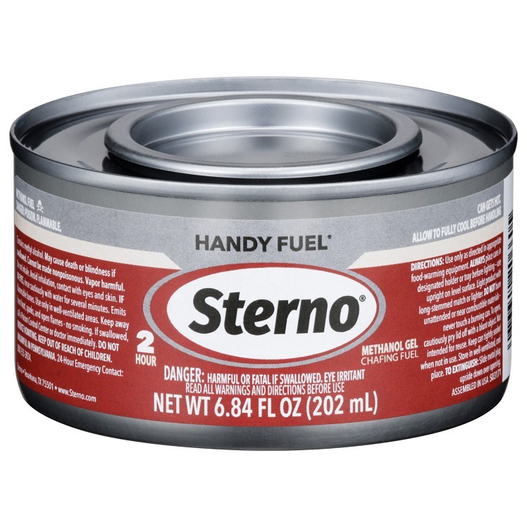 STERNO HANDY FUEL 2 HR METHANOL GEL 12 PK