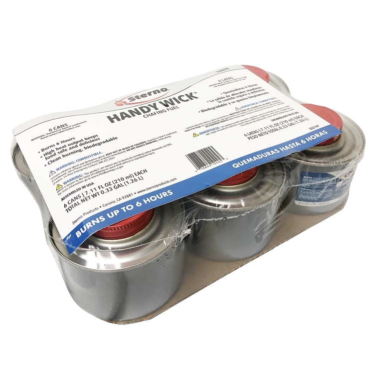STERNO HANDY FUEL 6HR TWIST CAP CHAFING FUEL