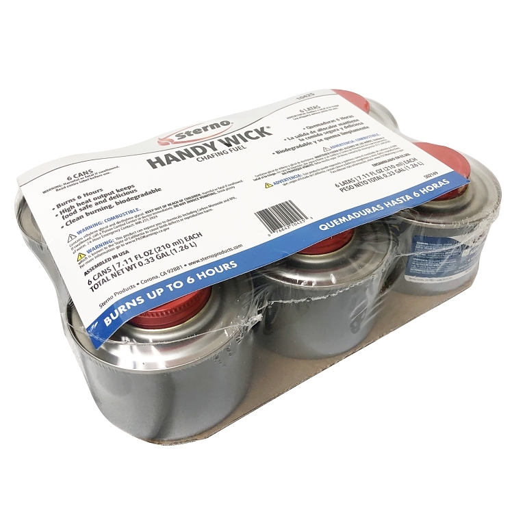 STERNO HANDY FUEL 6HR TWIST CAP CHAFING FUEL
