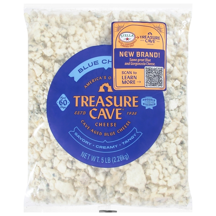 TREASURE CAVE BLUE CHEESE CRUMBLES