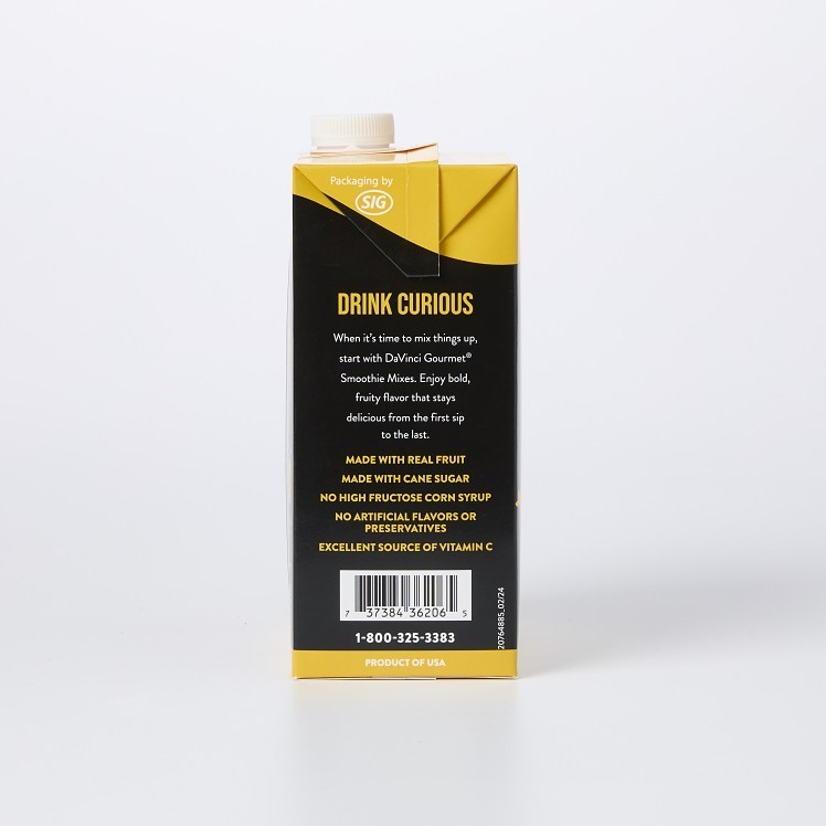 DAVINCI SMOOTHIE MANGO MANIA CARTON SHELF STABLE