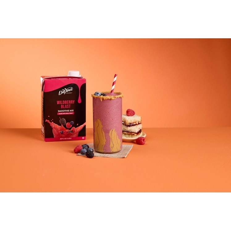 DAVINCI SMOOTHIE WILDBERRY BLAST CARTON SHELF STABLE