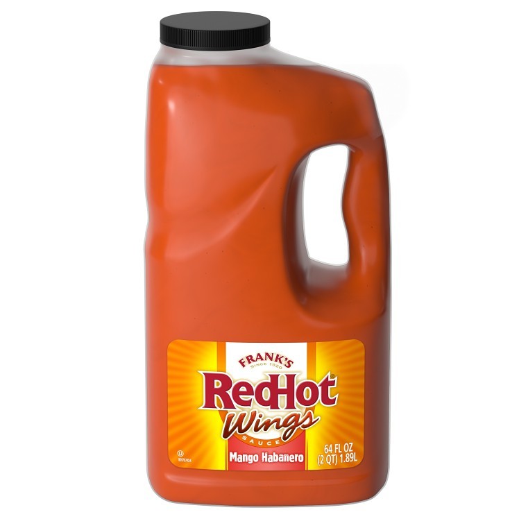 FRANKS MANGO HABANERO WING SAUCE .5 GAL