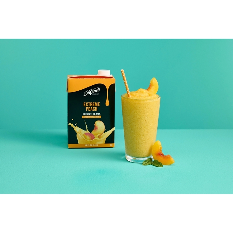 DAVINCI SMOOTHIE PEACH CARTON SHELF STABLE