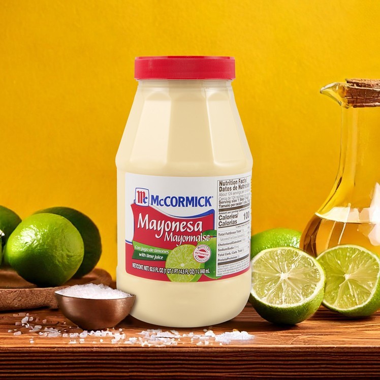 MCCORMICK MAYONESA (MAYONNAISE) WITH LIME JUICE 62.5 OZ